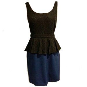 Brand New Laundry by Design Lace Peplum Dress